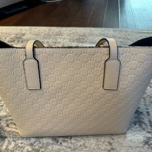 Large Valentino by Mario Valentino Cream colored tote